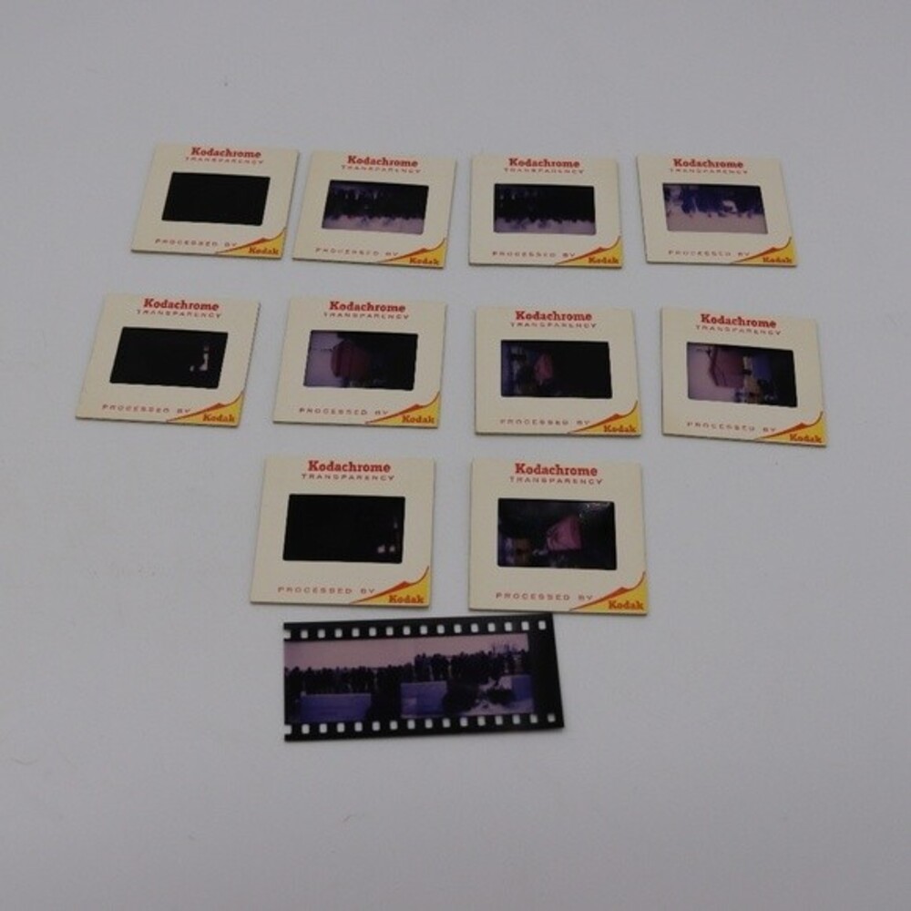 Vintage 35mm Slides Funeral Photograph Lot 1969 Color Macabre Morbid Rare Set